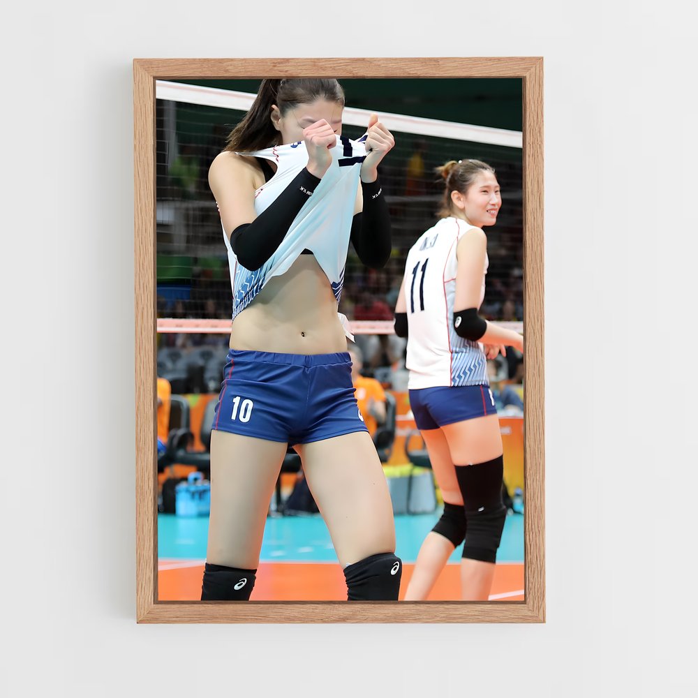 Poster Kim Énergie sommet – affiche Volleyball (vue 4)